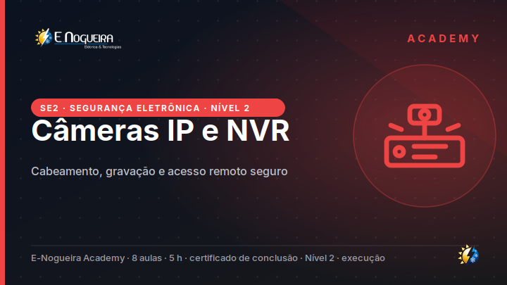 IP Cameras and NVR: Cabling, Recording and Secure Remote Access
