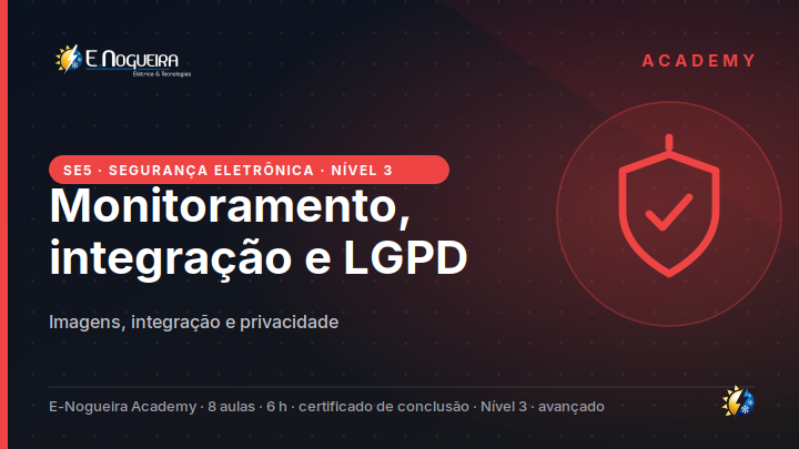 Remote monitoring, integration and LGPD for video images