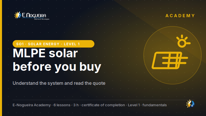 Understand an MLPE solar system before you buy