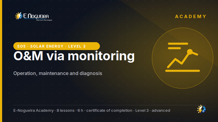 Operation, maintenance and monitoring-based diagnosis