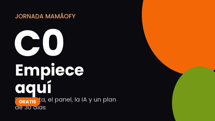 C0 · Empiece aquí — Jornada MamãoFy