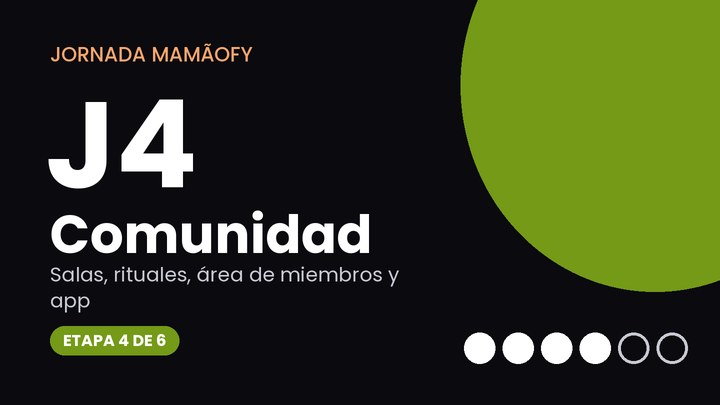 J4 · Comunidad — Jornada MamãoFy