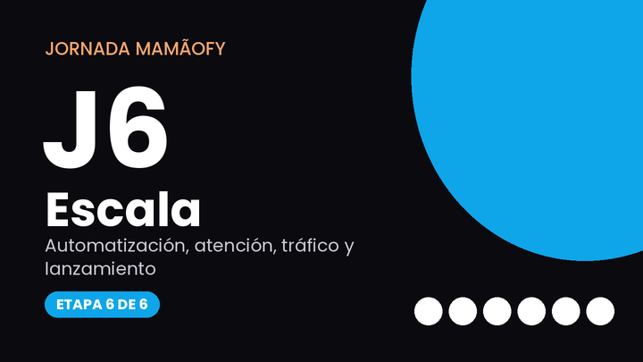 J6 · Escala — Jornada MamãoFy