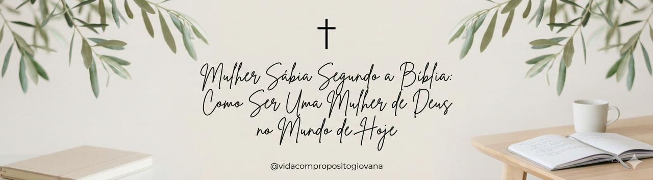 Mulher Sábia | Segundo a Bíblia